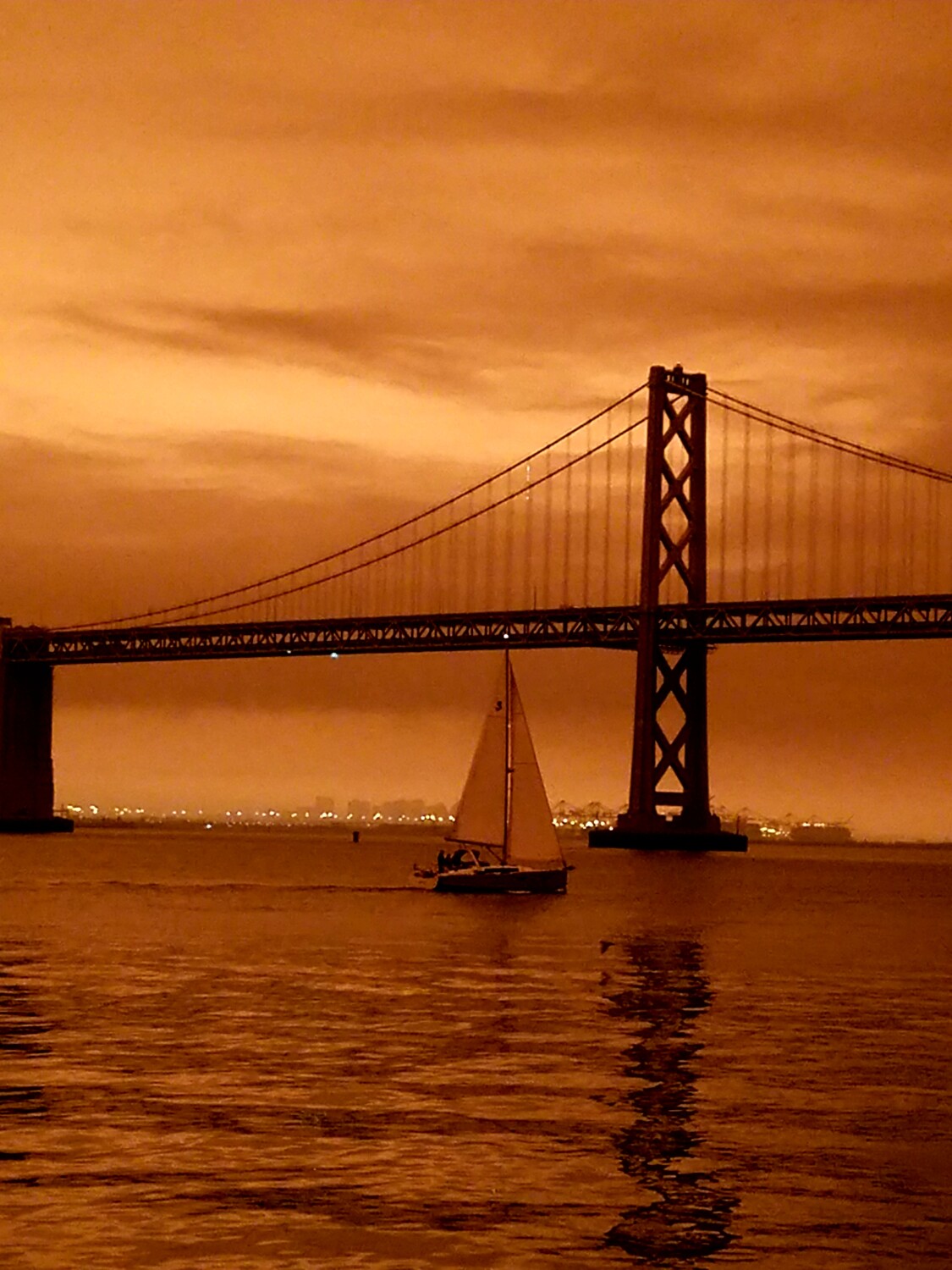San Francisco Fire Sky