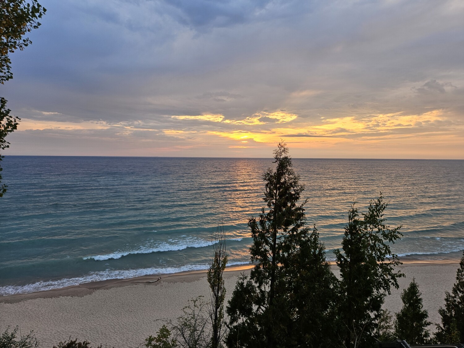 Lake Michigan ,Frankfort MI