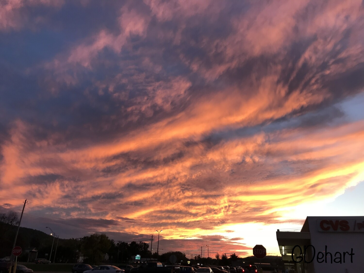 Sky On Fire - Vestal, New York