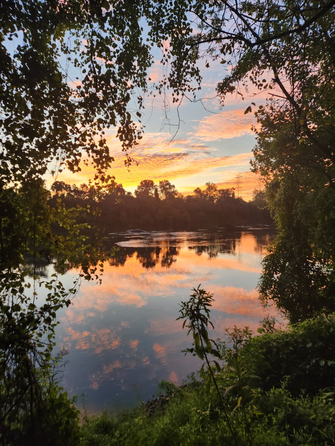 Canal at sunrise