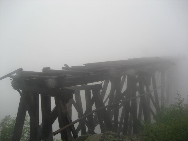 Skagway tracks to no where