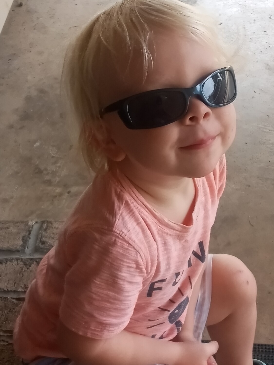 Asher and his sunglasses