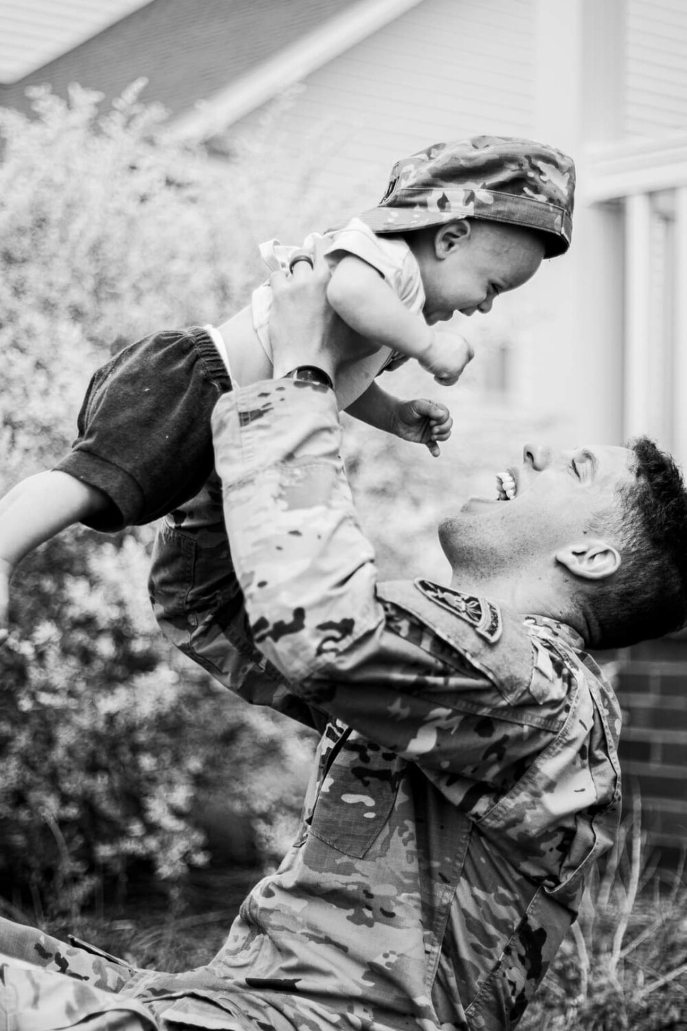 Daddy's little soldier