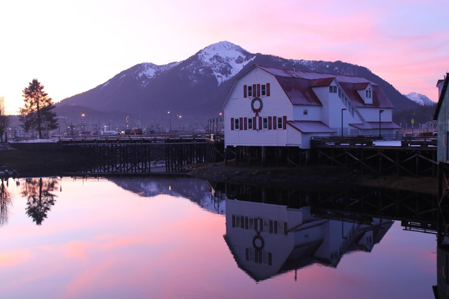 Hammer Slough sunset reflection by Sons Of Norway