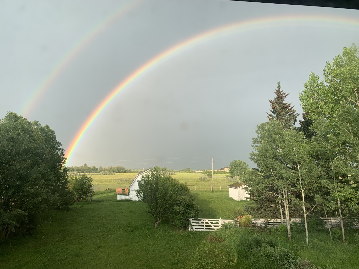 Double rainbow