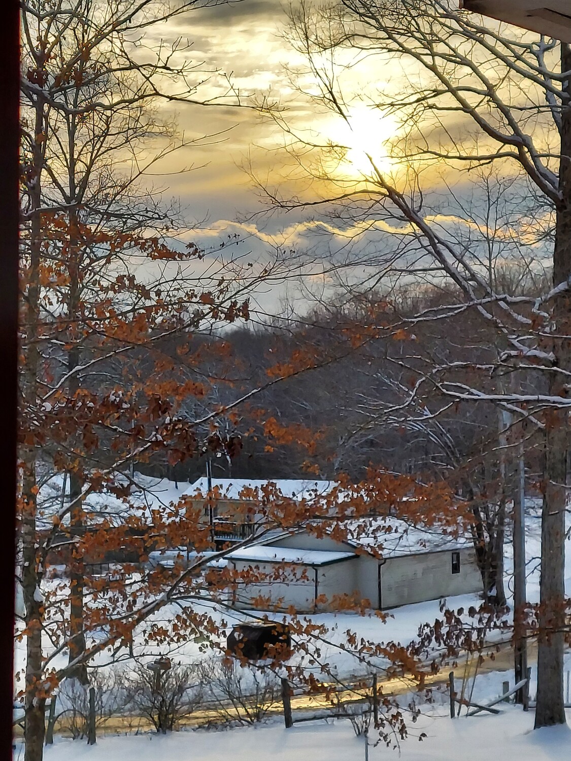 Winter Sunset in Tennessee
