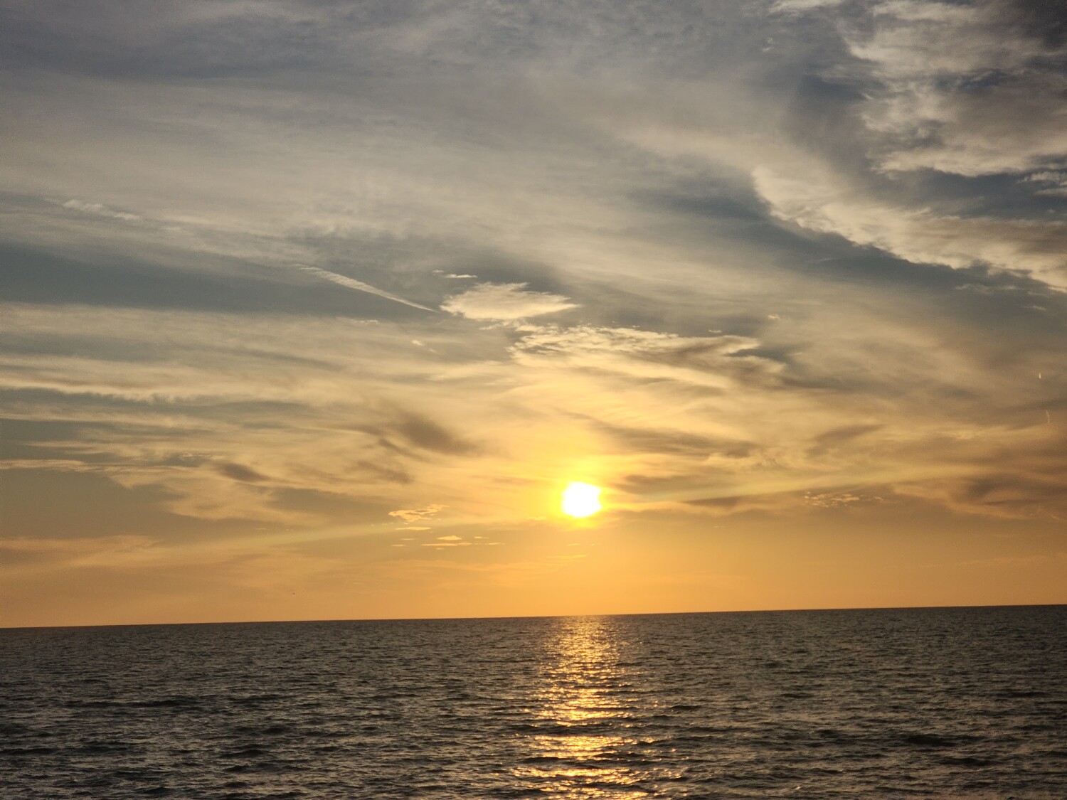 Turtle Beach sunset in Sarasota Florida.