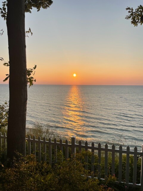 Sunset on Lake Michigan