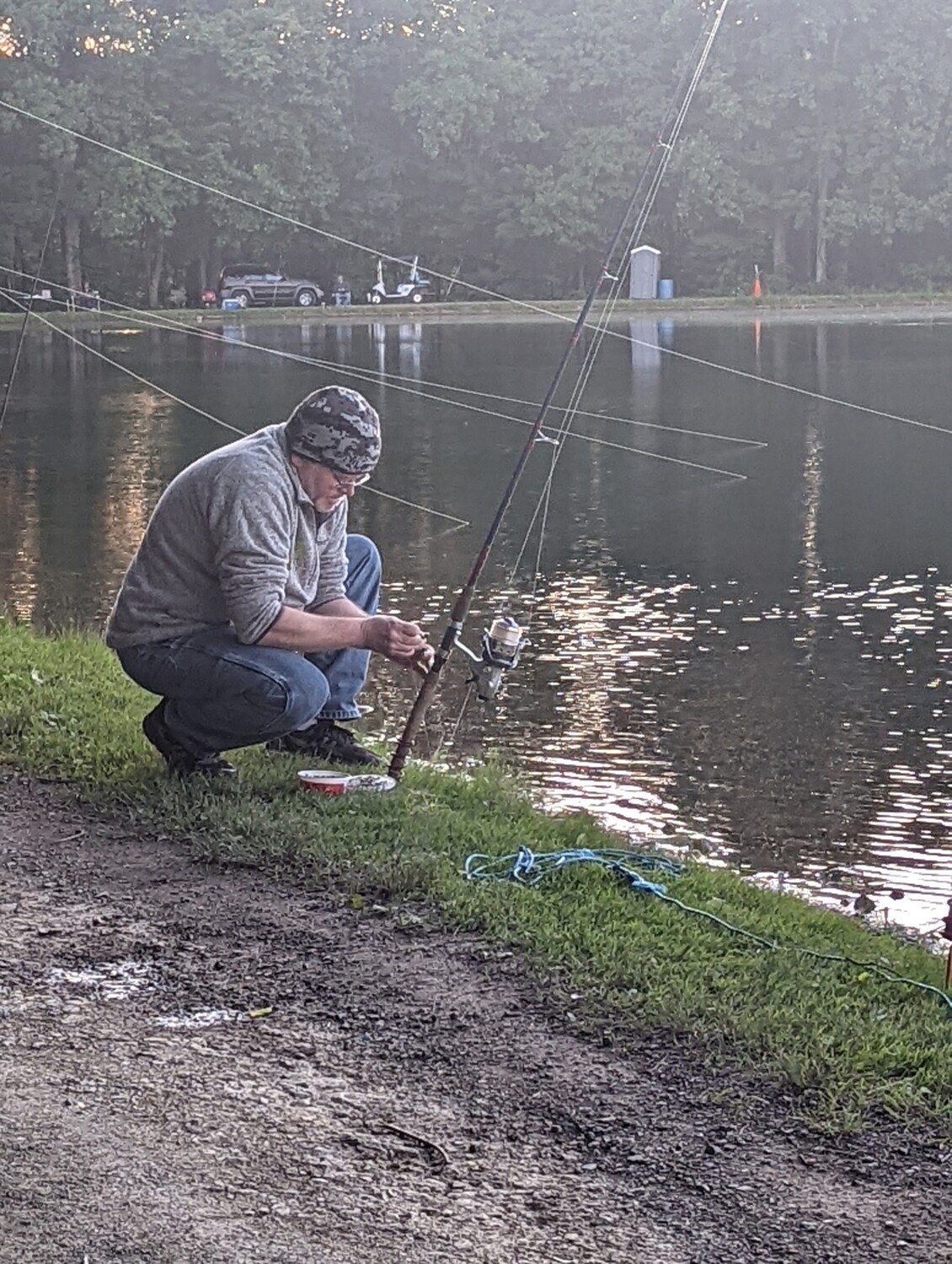 baiting the hook