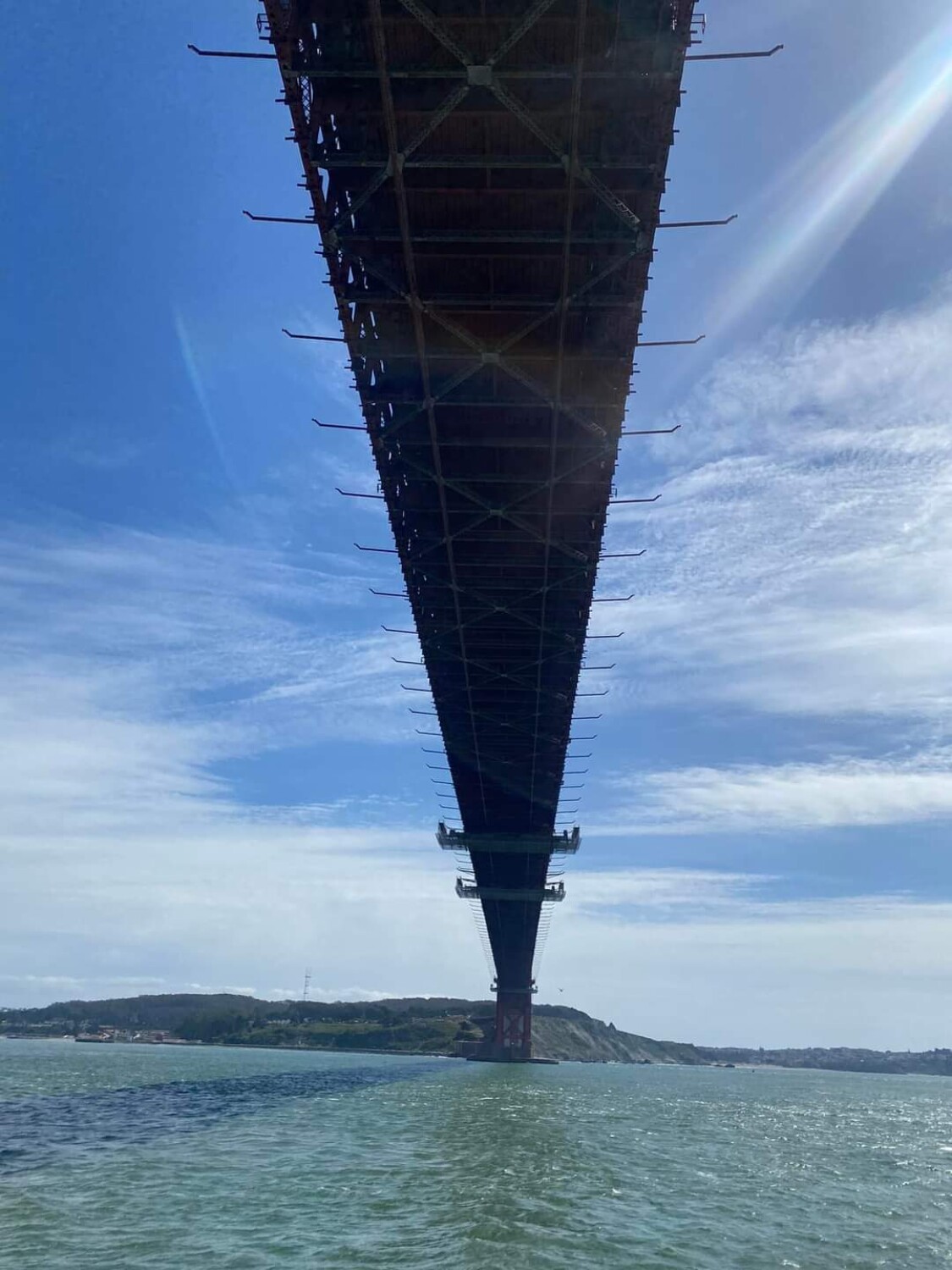 Different view of Golden gate Bridge.