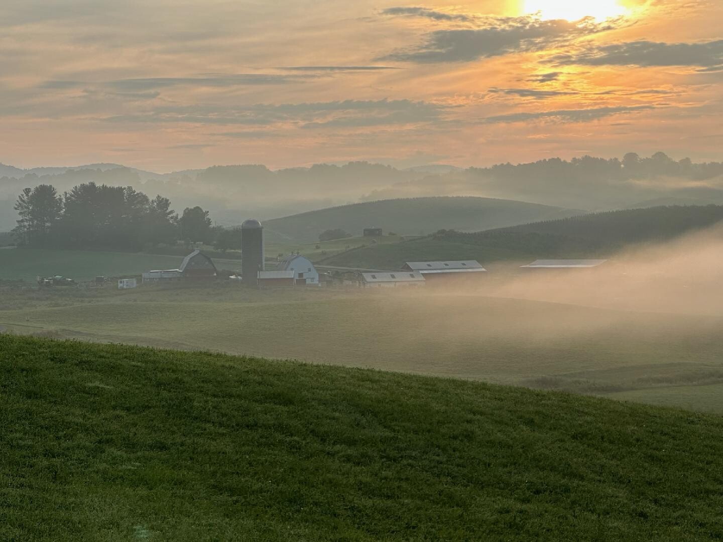 Sunrise on the Farm