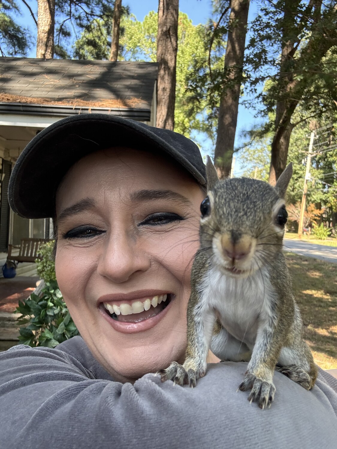 Rat Claw the sweet rescue squirrel