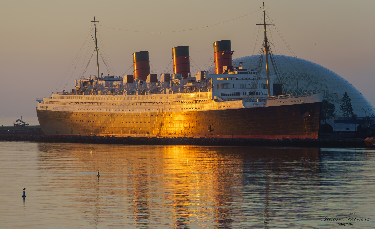 The Golden Queen Mary.