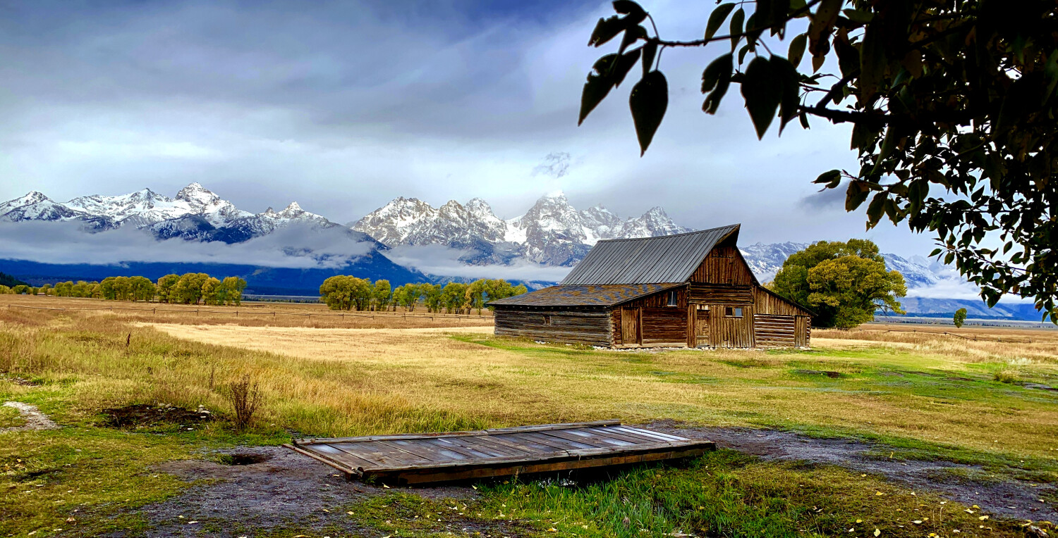 The Moulton Barn in Teton Nat. Park