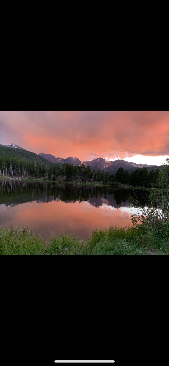 Sprague lake Ricky Mountain National Park
