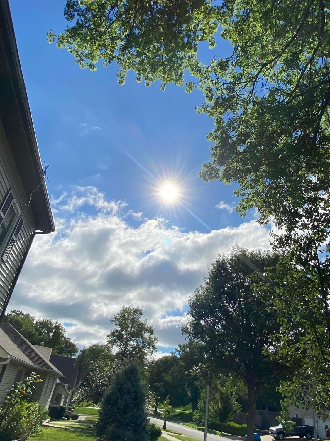 Star burst from the sun!