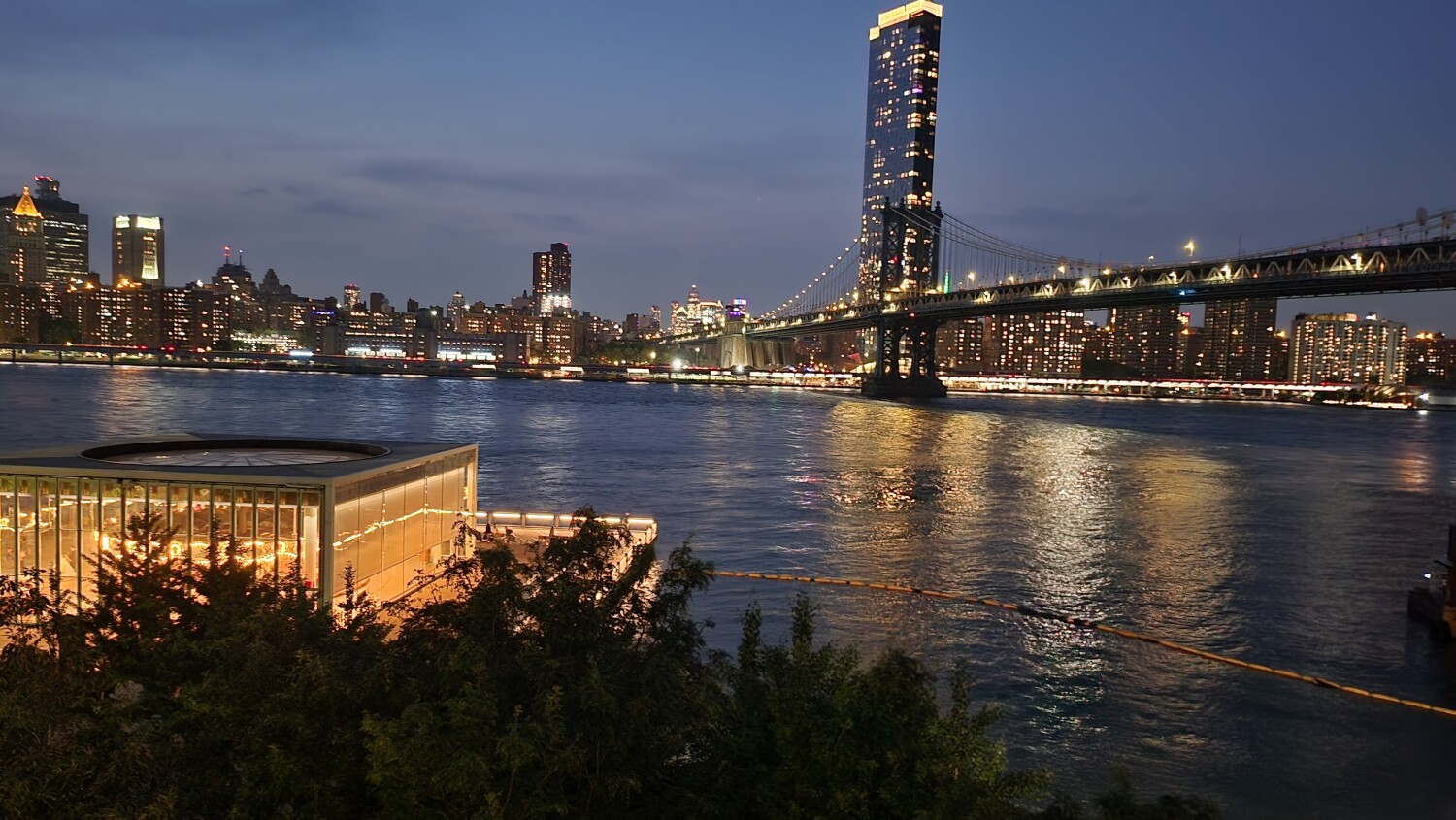 The night you fall in love with New York City.