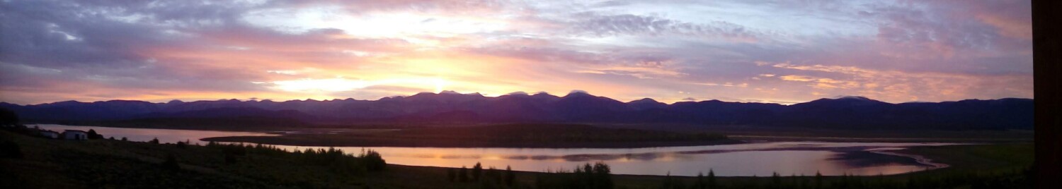 Sangre de Cristo Mountains at Sunrise