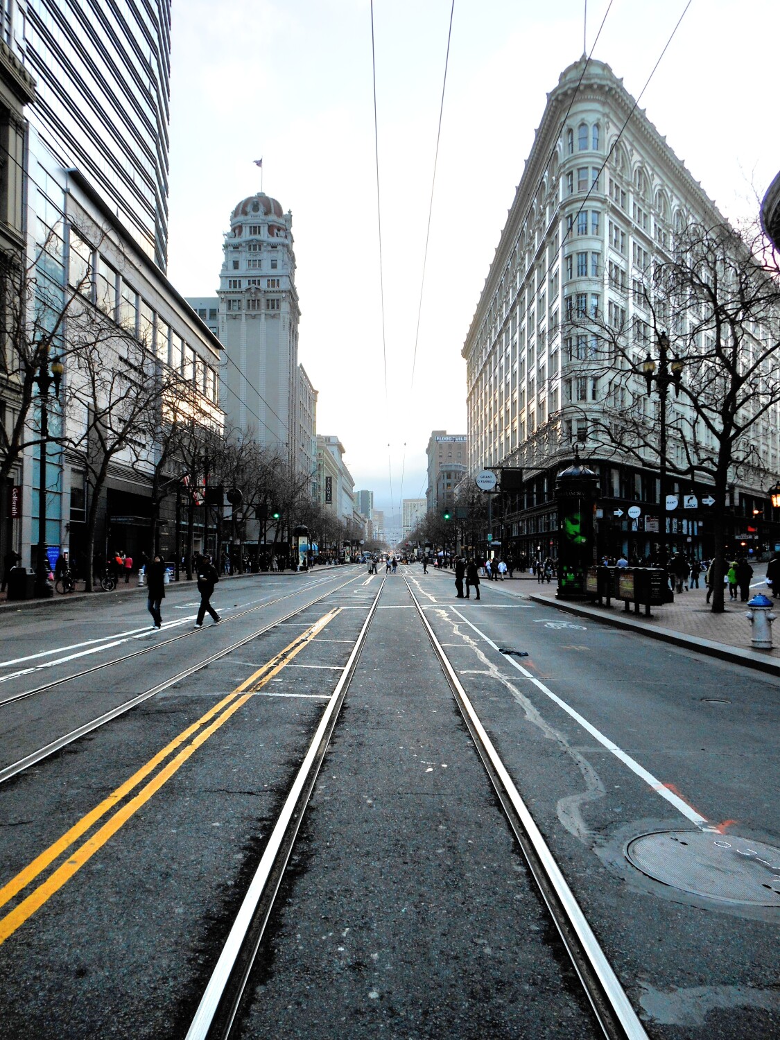 Pandemic stops a city