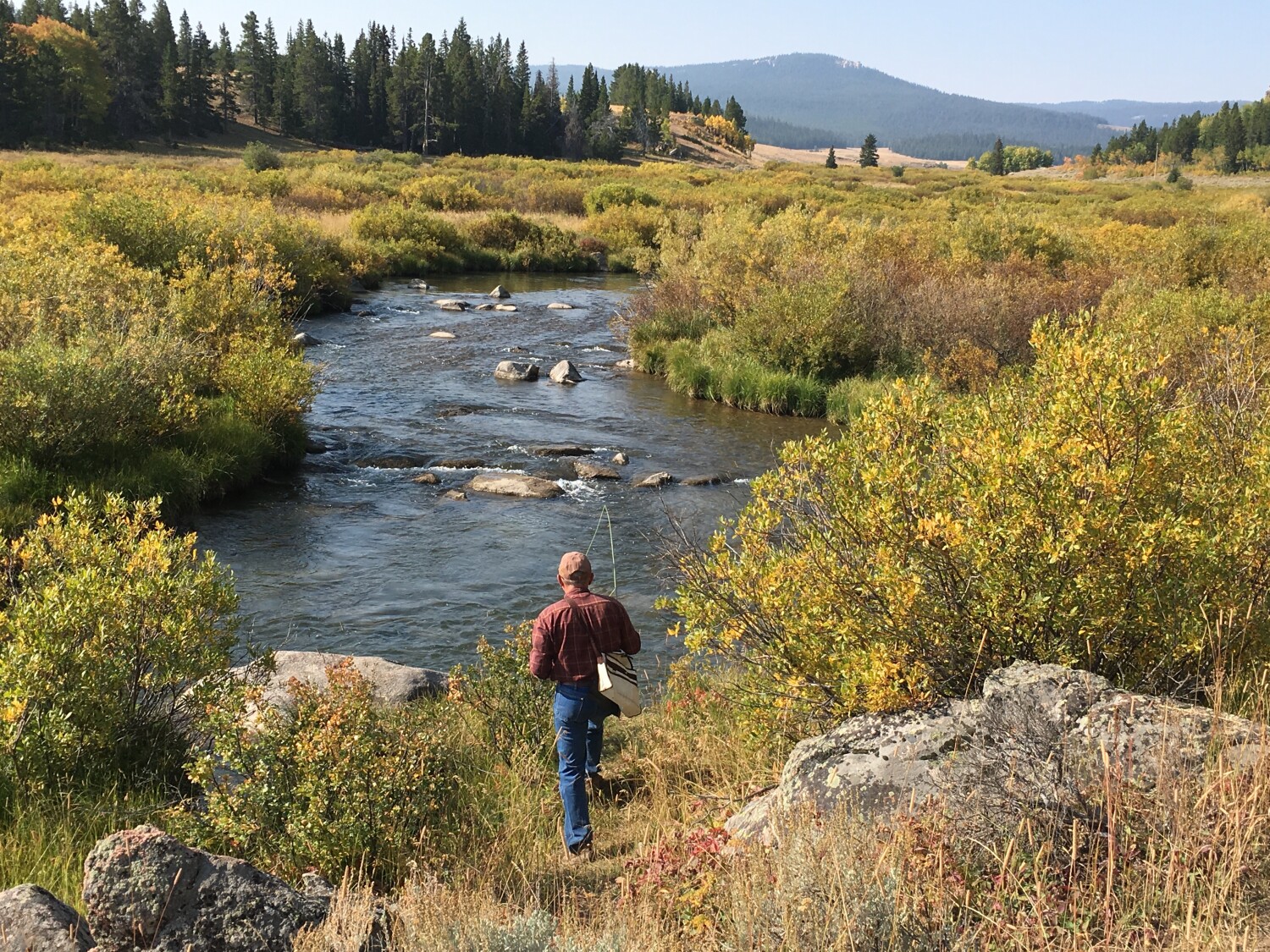 Doin’ what he loves