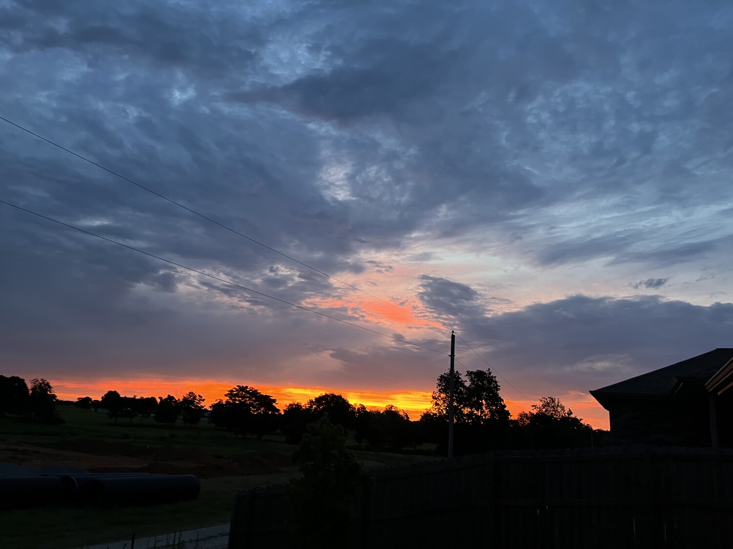 Sunrise after a storm