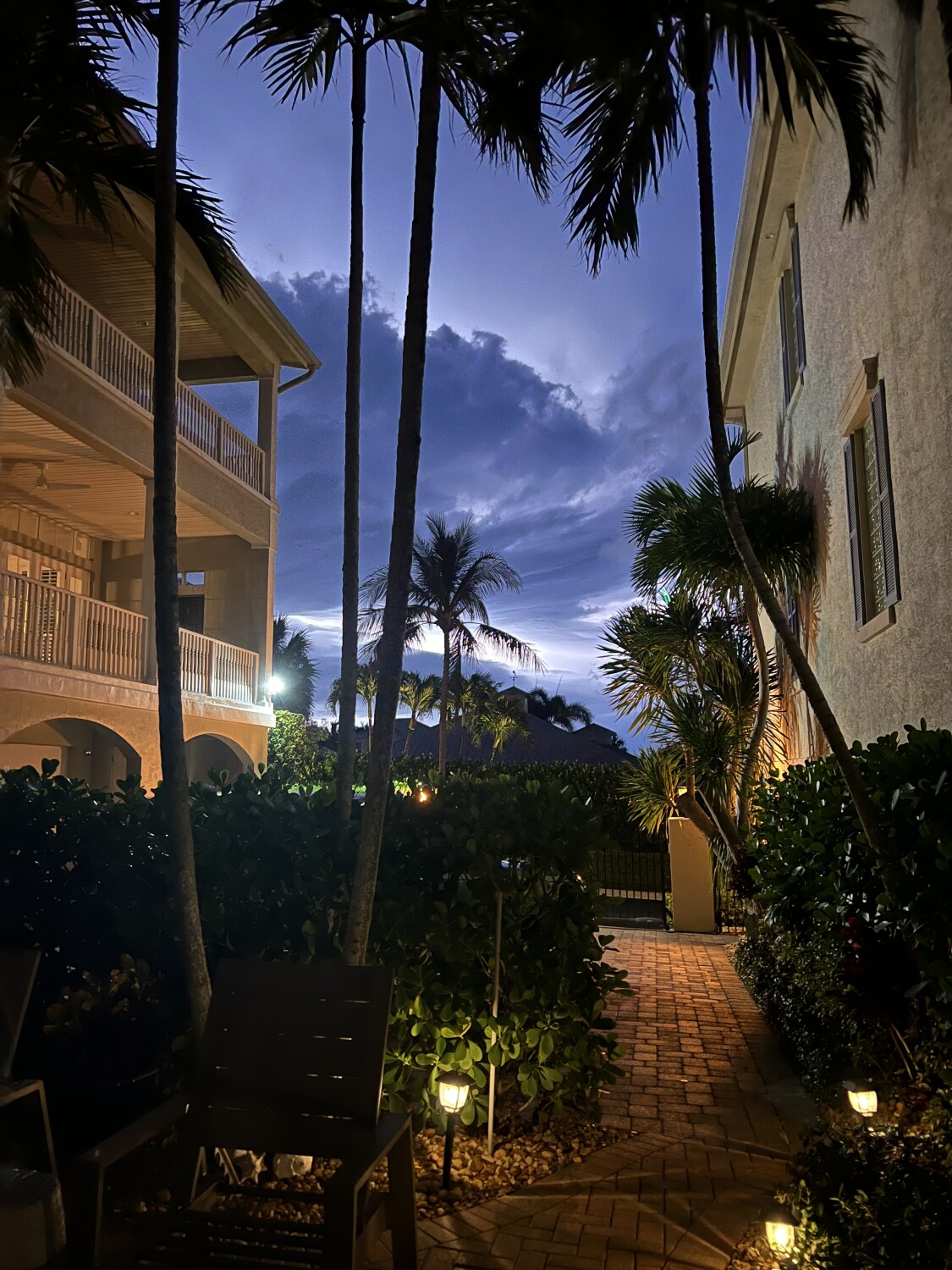 Lighting up the night sky…