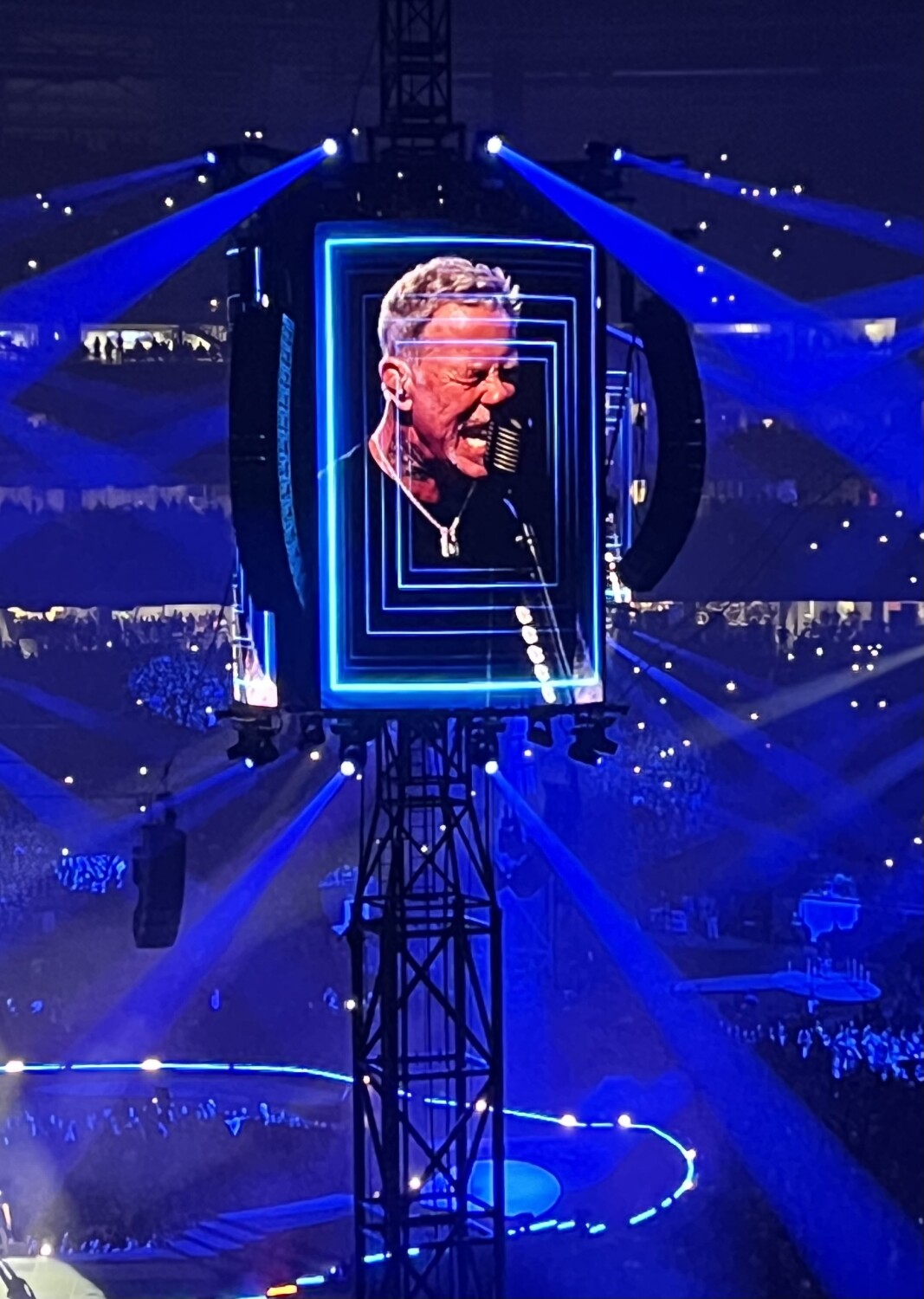 James Hetfield Singing with Emotion