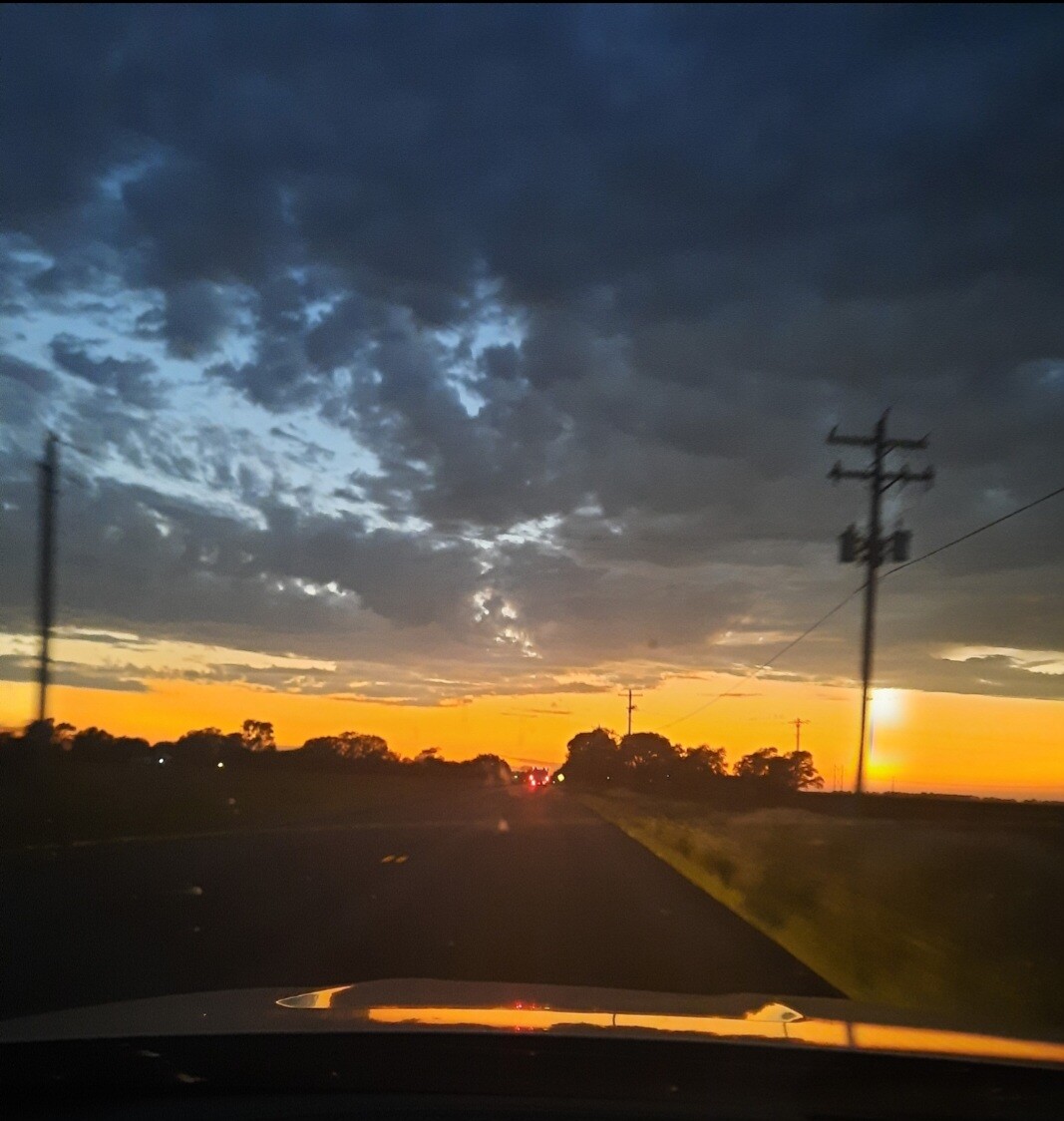 Sunset in Kansas