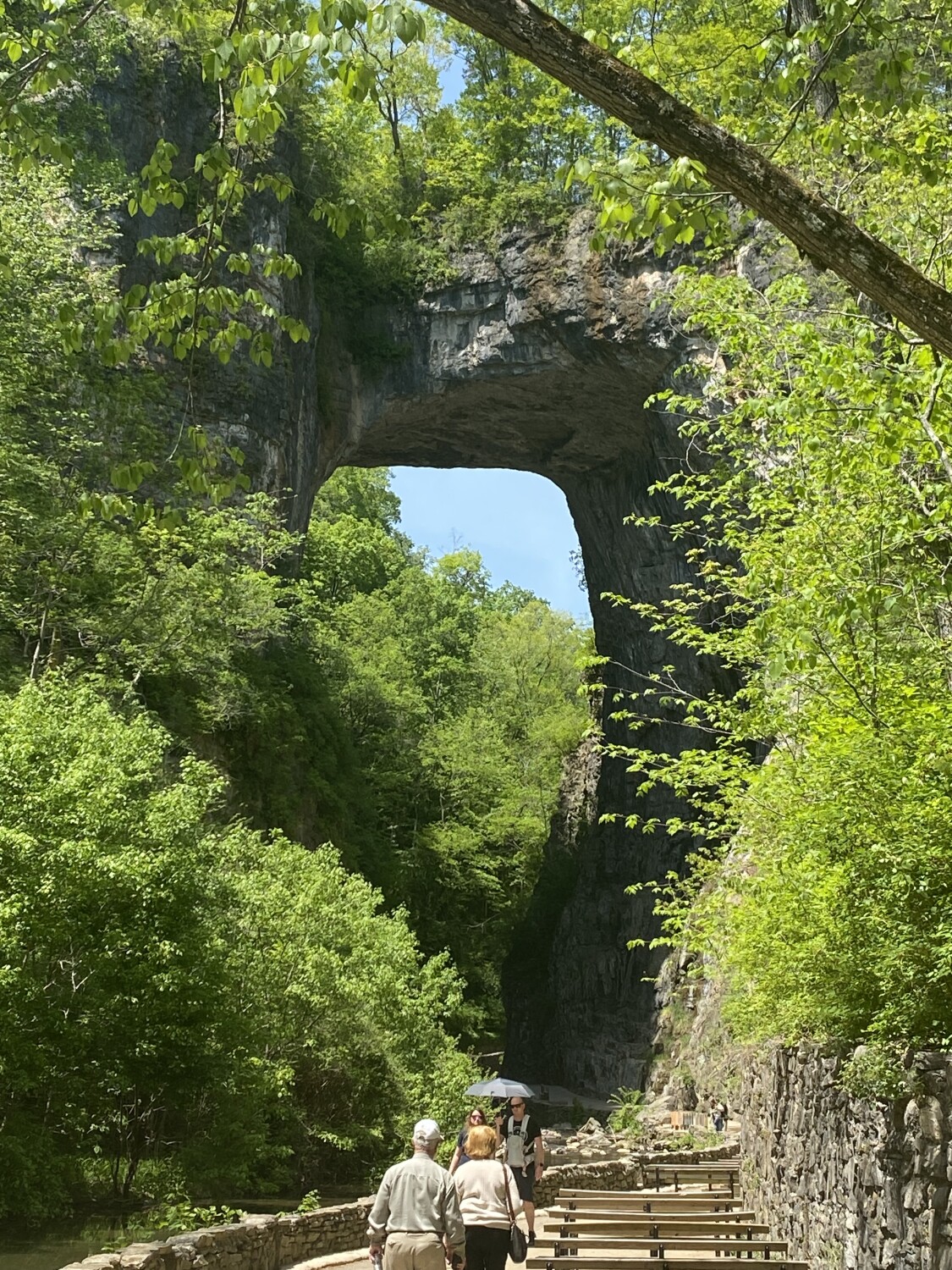 Natural bridge