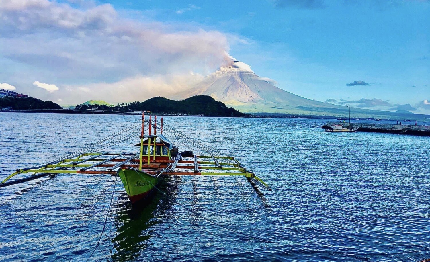 Mayon Volcano eruption 2023