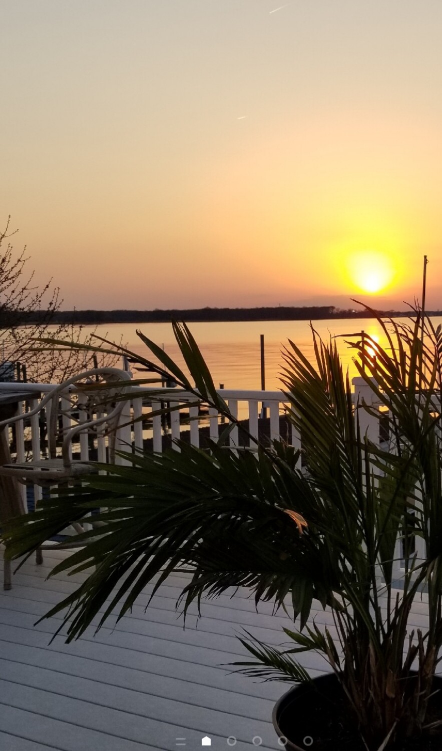 Sunset from our deck