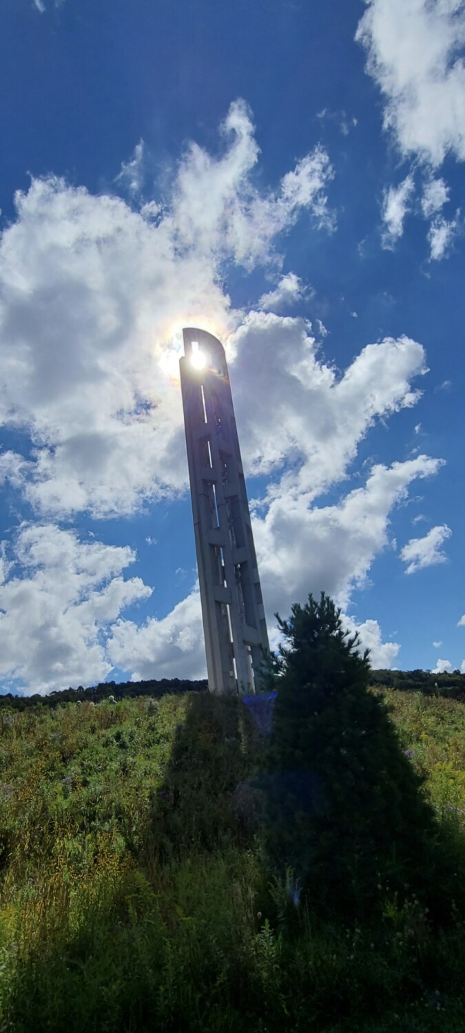 Sunlight through winchimes
