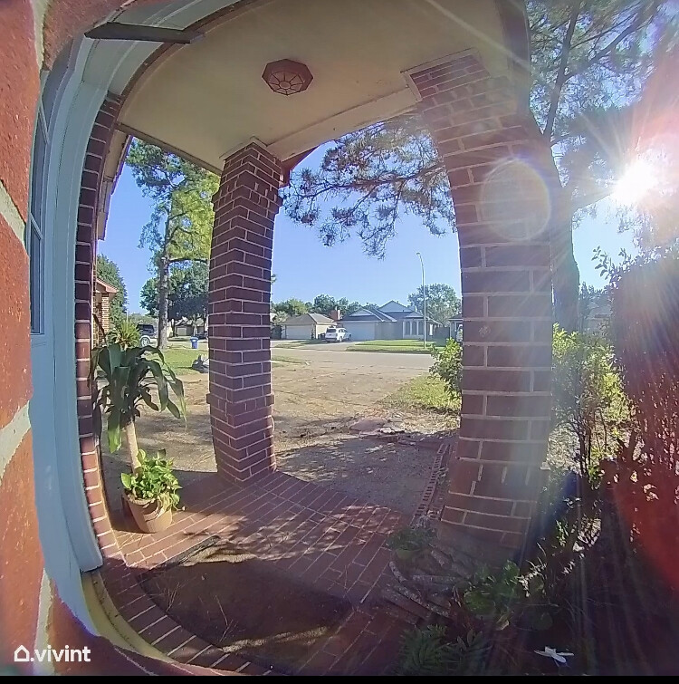 “Angel” protecting doorstep