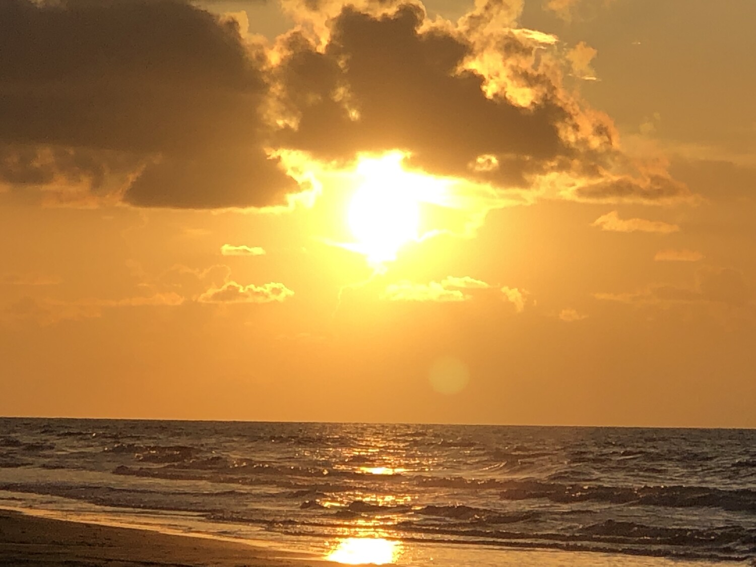 Sunrise on Crystal Beach, Bolivar Peninsula