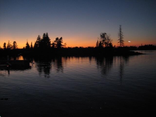 Sunset in Copper Harbor Michigan