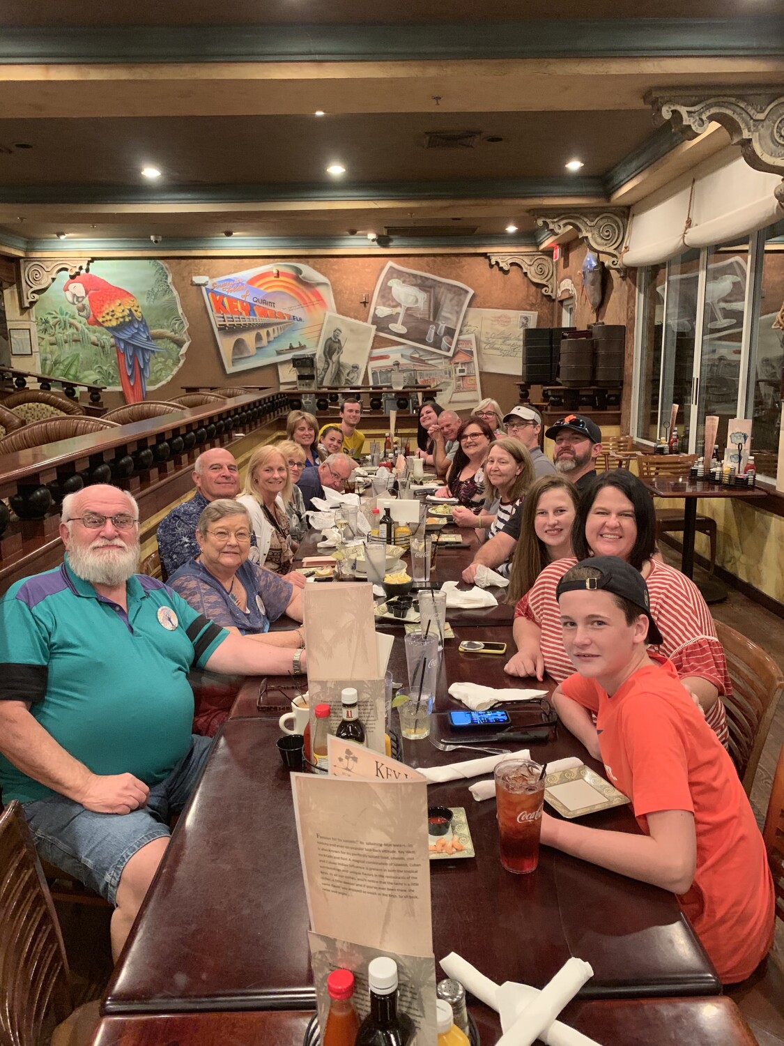 Our 50th with our families