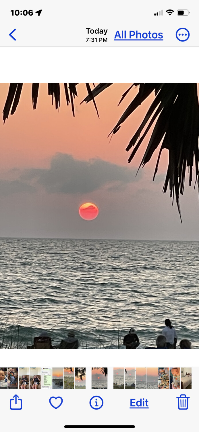 Sunset at Manasota Beach