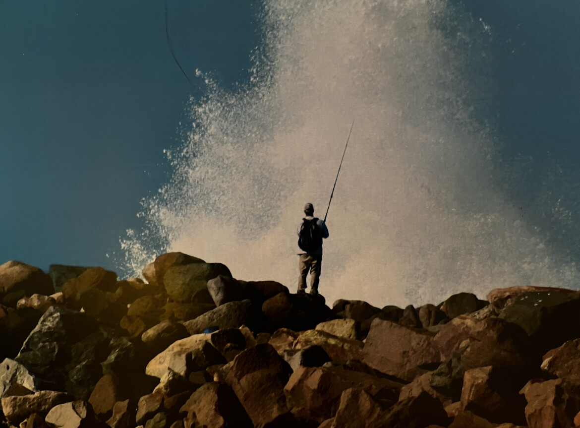 Fishing in the fray of Morro Bay