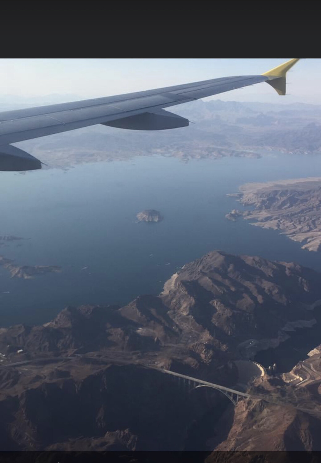 Fly over Hoover Dam