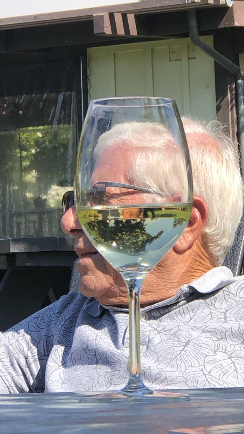 My Tom in Wine Country