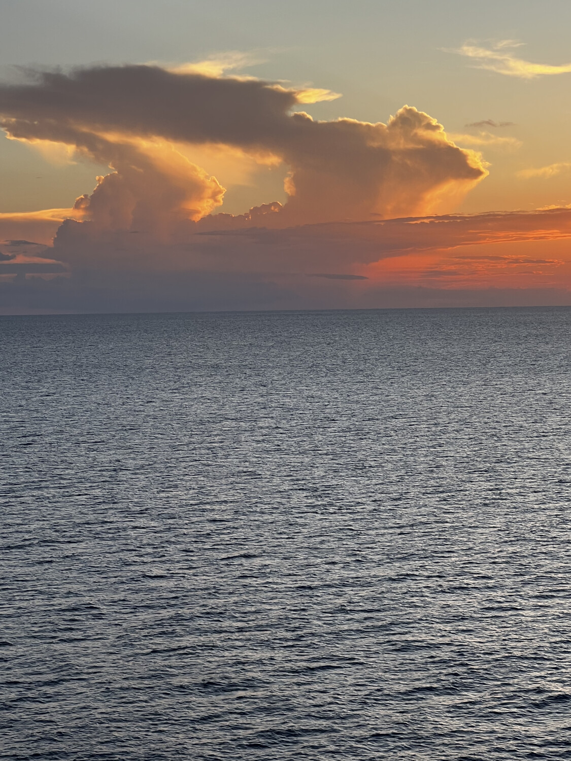 Sunset in the Bahamas