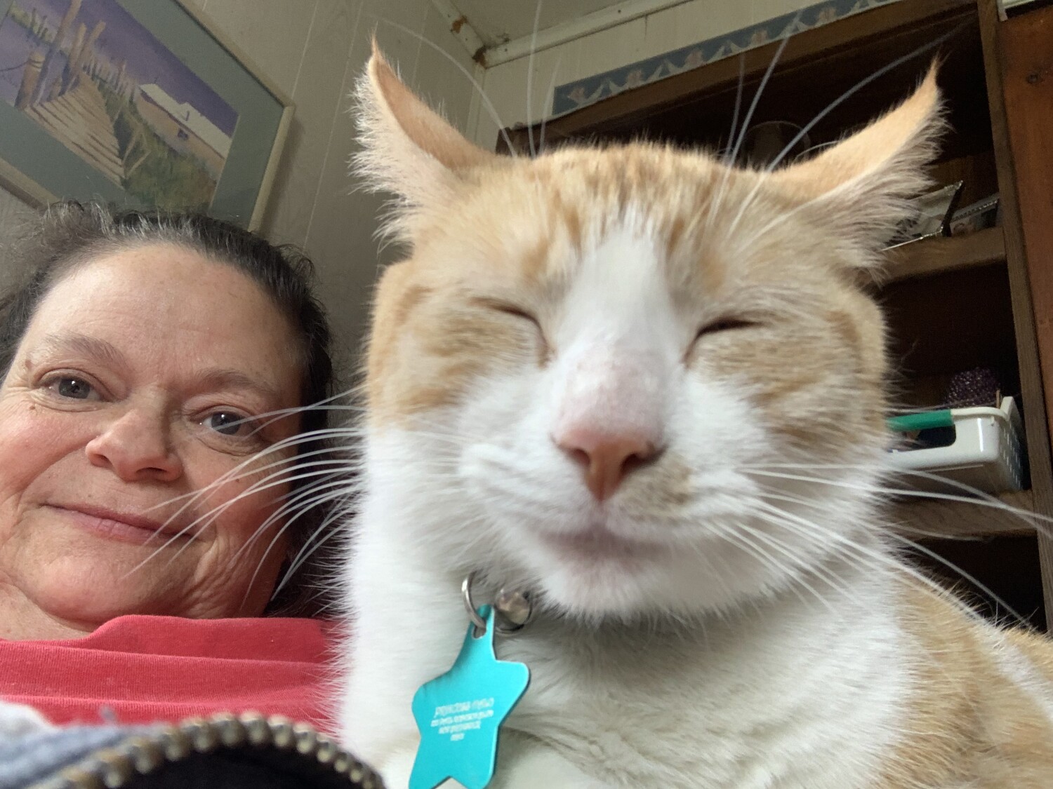 Princess and her Grandma this is my daughter’s cat