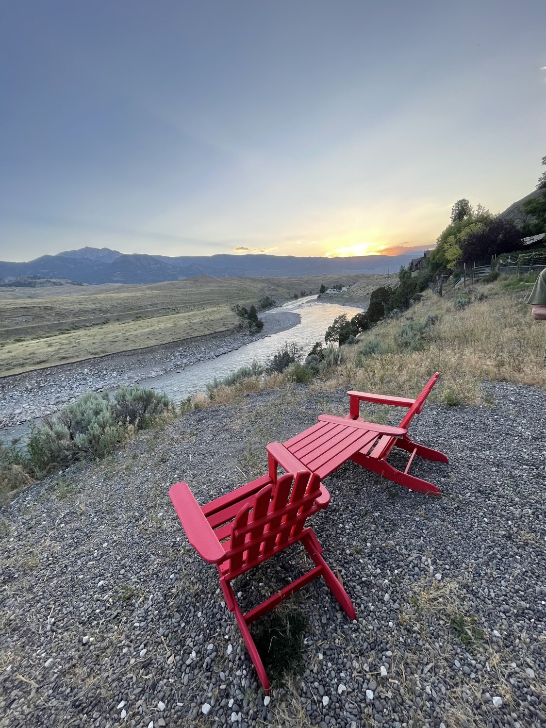 Gardiner at the Snake Ricer