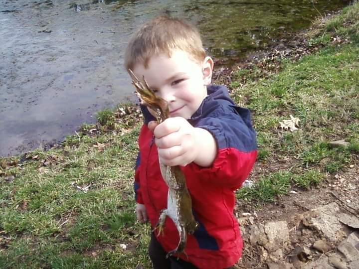 Look Dad What I Caught