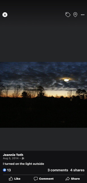 I TURNED ON THE LIGHT