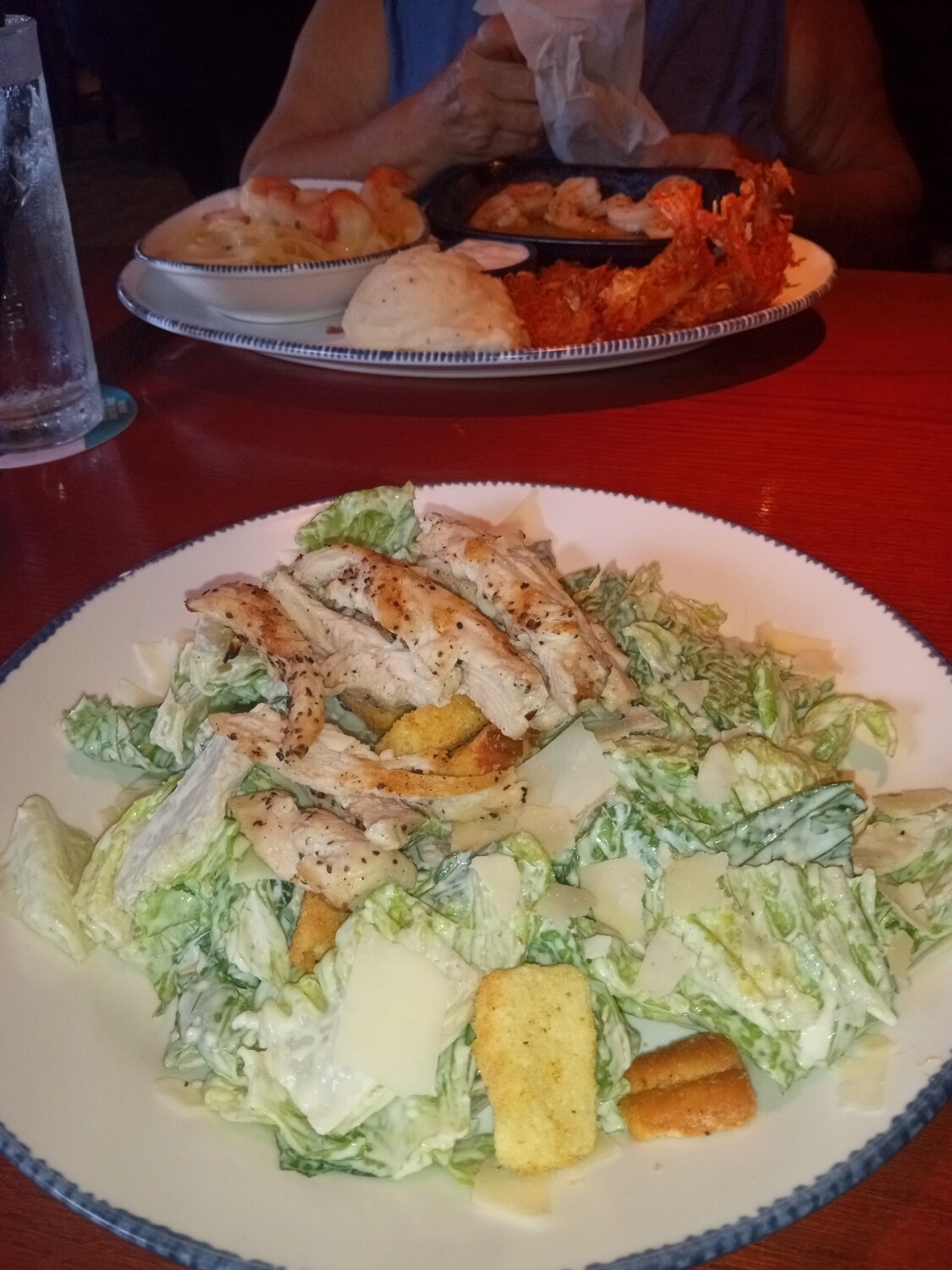 Chicken Caesar salad