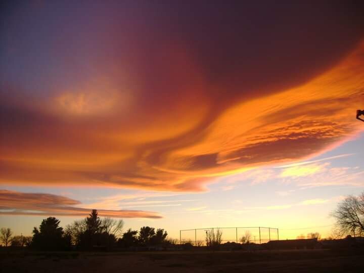 Sunset in California City