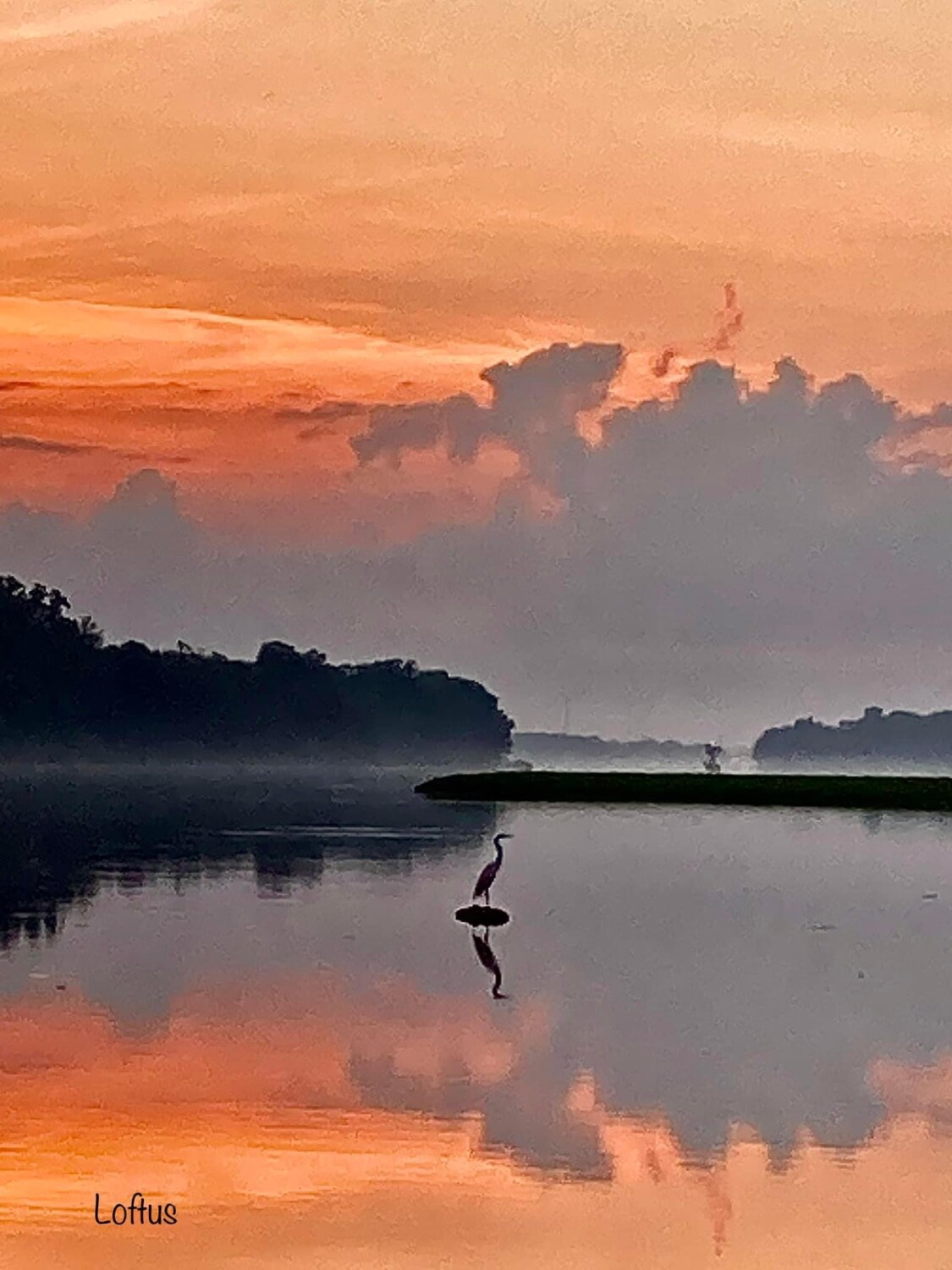 Sunrise on The Delaware River