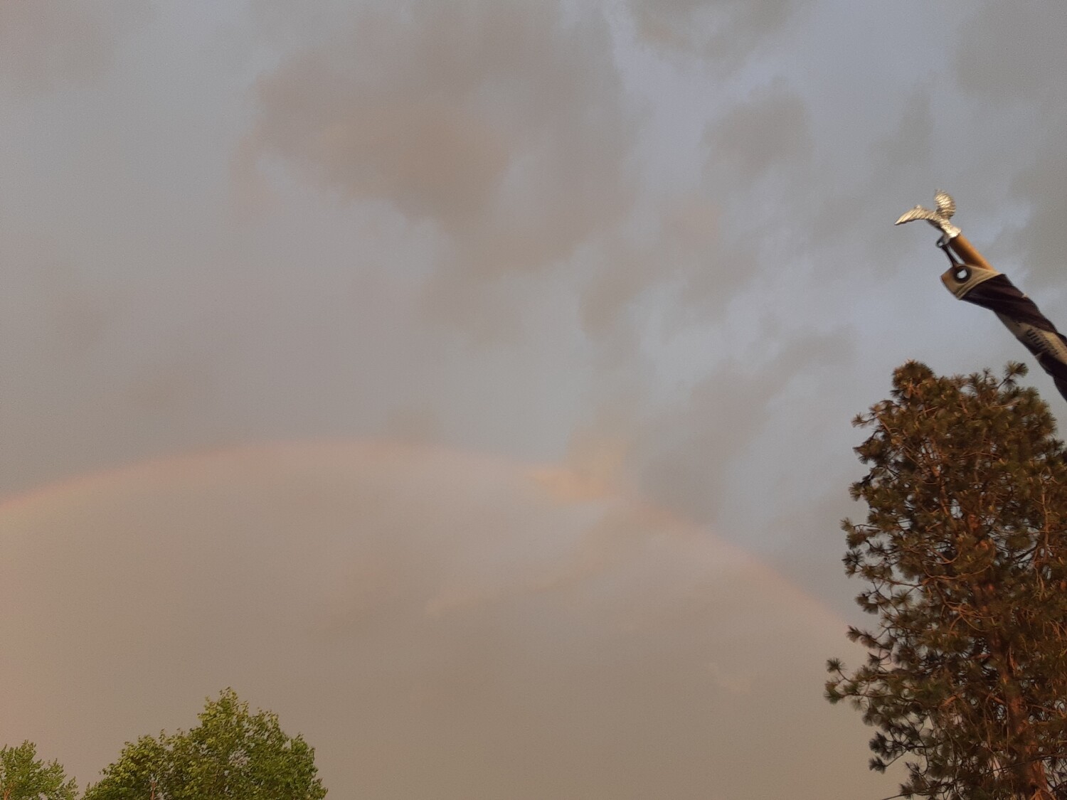 God is a great painter of skies.