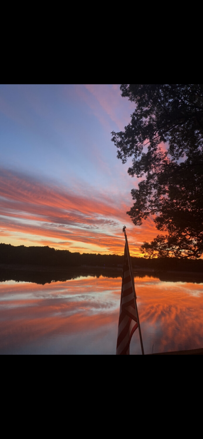 Sunrise on the Lake Sara